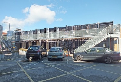 Boxworks Bristol Workspace Container Structure - Brighton Containers case study